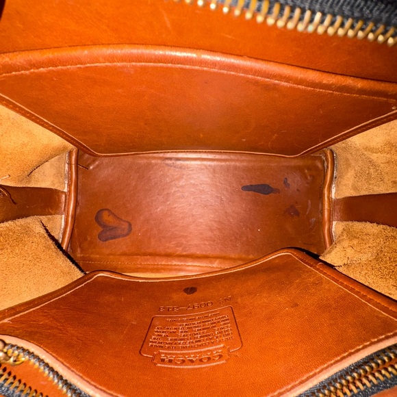 Vintage Coach Baxter Bag | British Tan | USA | Pre-1994 Era | 9903 | Crossbody - Picture 11 of 16